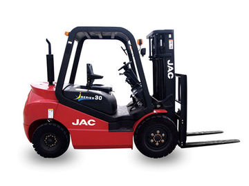 중국 JAC 4 바퀴 드라이브 포크리프트, 산업 지게차 3m - 6m 상승 고도 협력 업체